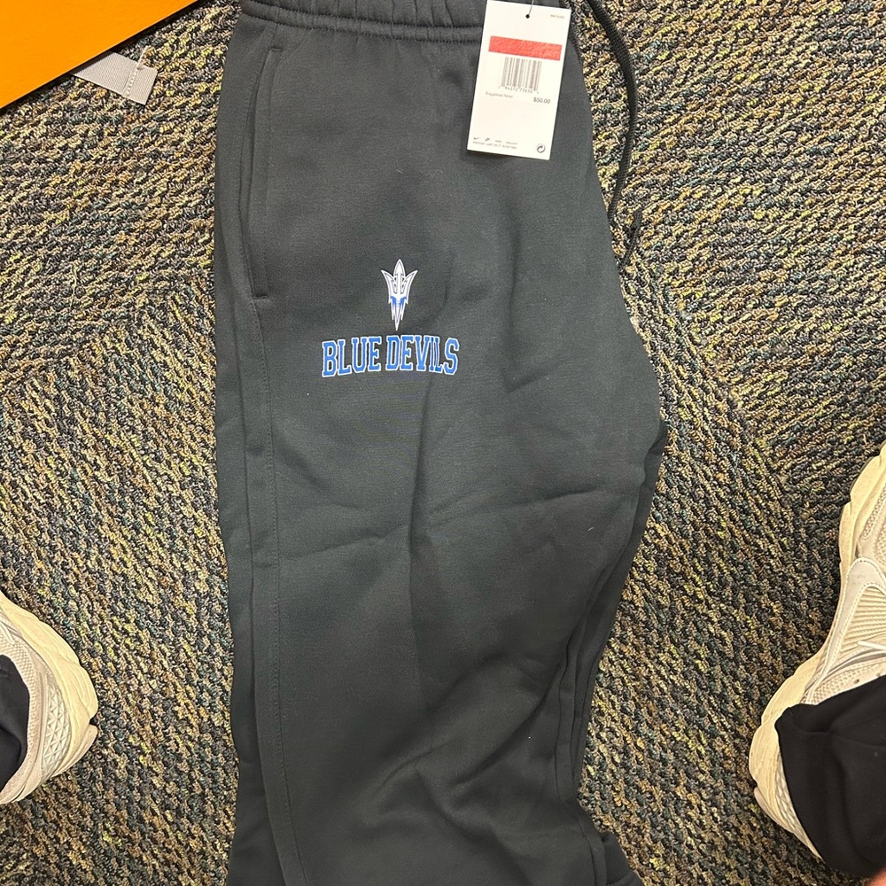 Nike Black Track Pants with Spurs Logo